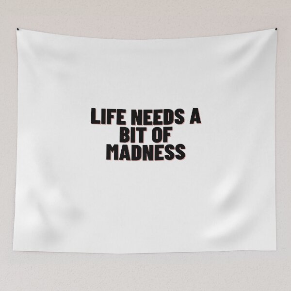 Item preview, Life needs a bit of madness designed and sold by GamersLands.