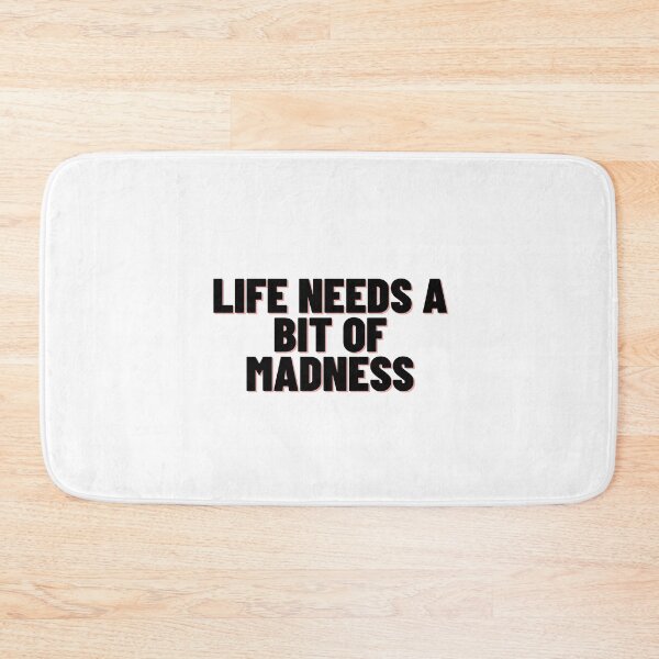 Item preview, Life needs a bit of madness designed and sold by GamersLands.
