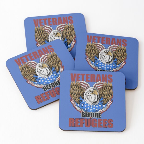 Item preview, Veterans Before Refugees designed and sold by Makeyouhappy11.
