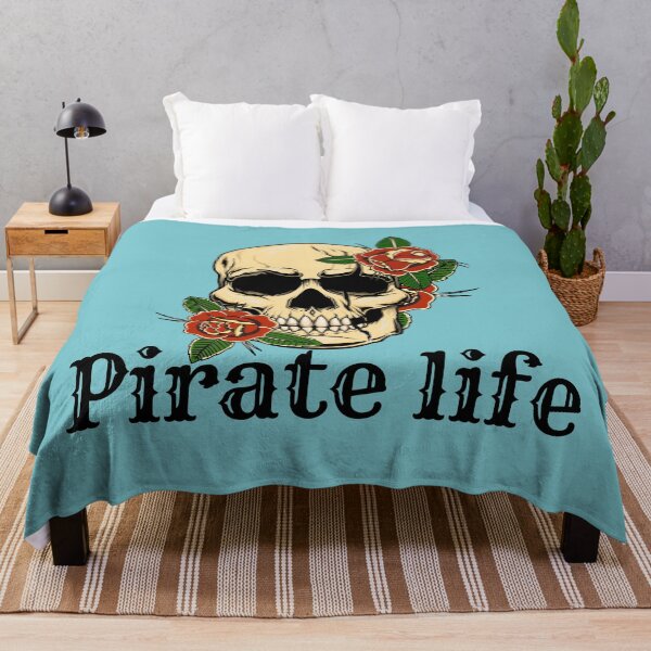 Item preview, Pirate Life and Pirate Skull designed and sold by ArtOfStars.