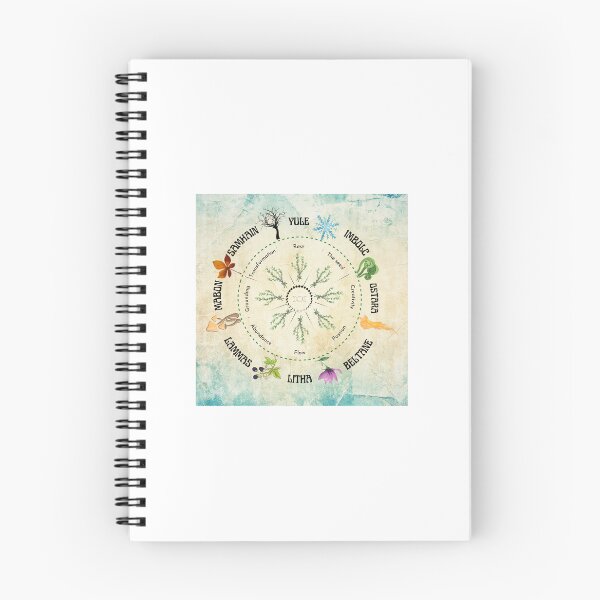 Item preview, Wheel of the Year (colour background) designed and sold by goddesstemple.