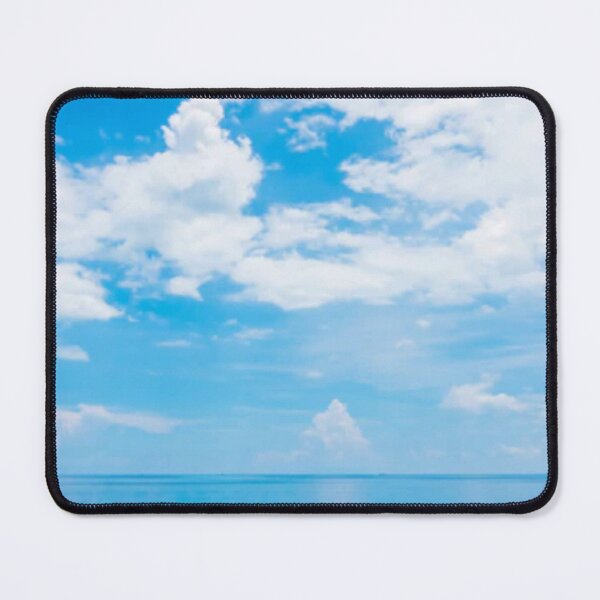 Item preview, Cute colourful blue sea or ocean and blue sky design designed and sold by BEAUTY ⭐⭐⭐⭐⭐.