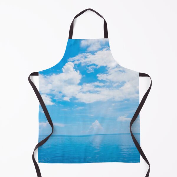 Item preview, Cute colourful blue sea or ocean and blue sky design designed and sold by BEAUTY ⭐⭐⭐⭐⭐.