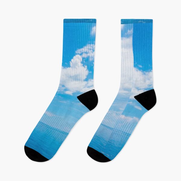 Item preview,  Cute colourful blue sea or ocean and blue sky design designed and sold by BEAUTY ⭐⭐⭐⭐⭐.