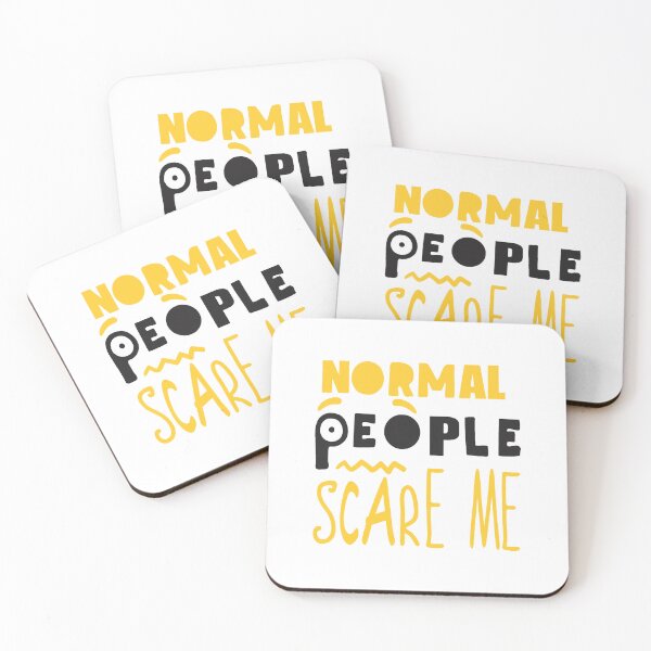 Item preview, NORMAL PEOPLE SCARE ME  designed and sold by haitran6382.
