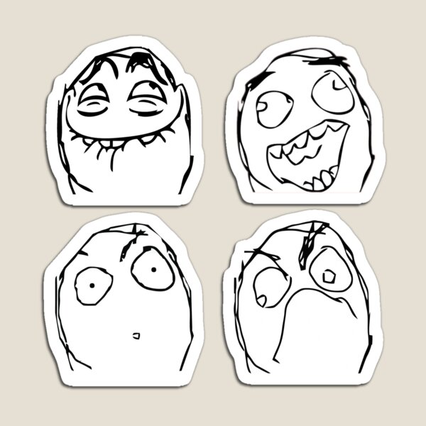 Troll Face Meme Template, No Copyright