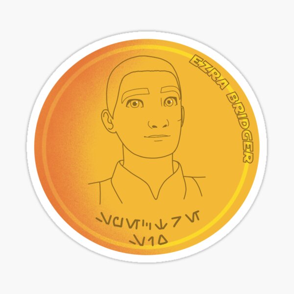 Vista previa del artículo con la obra «Espectro Seis - Ezra Bridger», diseñado y vendido por margauxvdv.