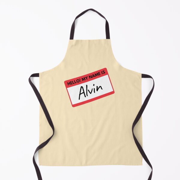 Item preview, Hello My Name Is Alvin Nametag designed and sold by EatSleep-Repeat.