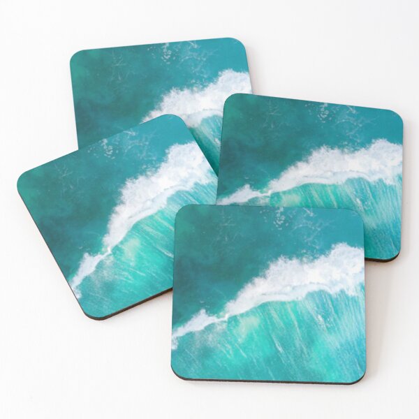 Item preview,   Cute colourful blue sea or ocean and blue sky design designed and sold by BEAUTY ⭐⭐⭐⭐⭐.