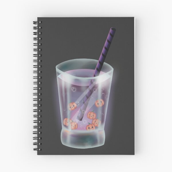 Item preview, Halloween Pumpkins Bubbletea - Purple designed and sold by Iscie.