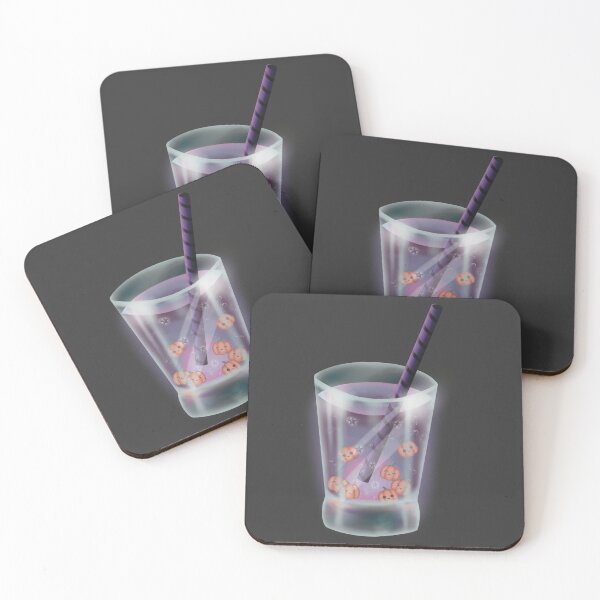Item preview, Halloween Pumpkins Bubbletea - Purple designed and sold by Iscie.