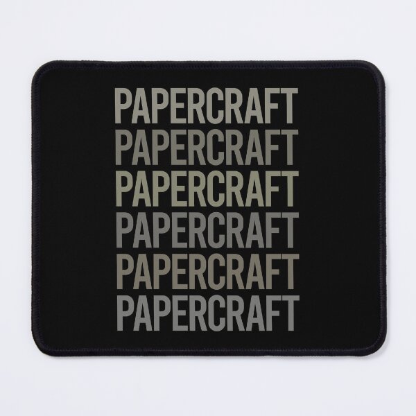 Item preview, Gray Text Art Papercraft Paper Craft designed and sold by TartSpiderWeb.