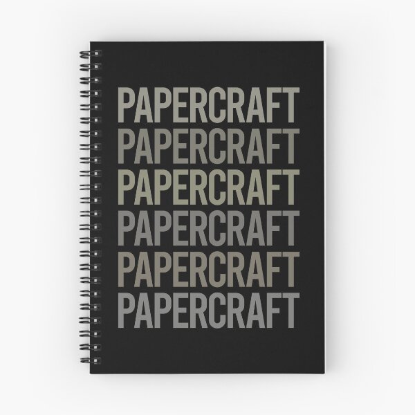 Item preview, Gray Text Art Papercraft Paper Craft designed and sold by TartSpiderWeb.
