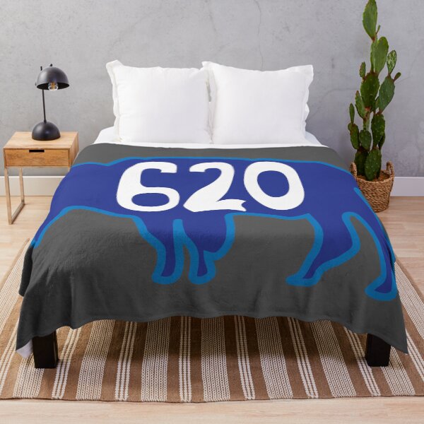 Item preview, Hand Drawn Kansas Buffalo 620 Royal Blue designed and sold by itsrturn.