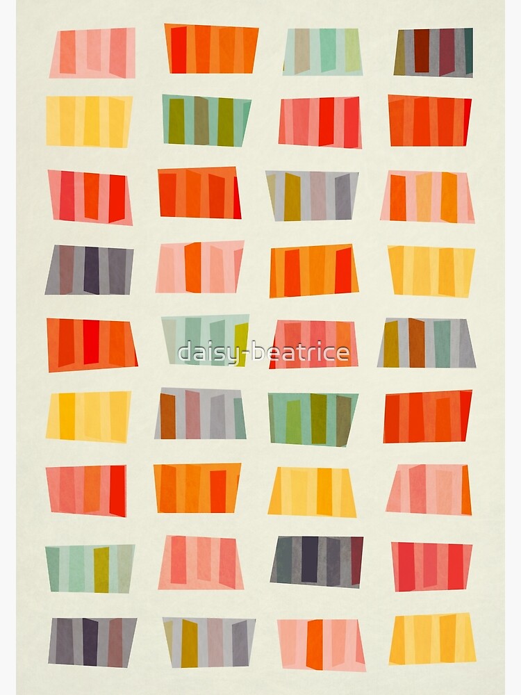 Thumbnail 3 of 3, Canvas Print, Beach Towels designed and sold by daisy-beatrice.