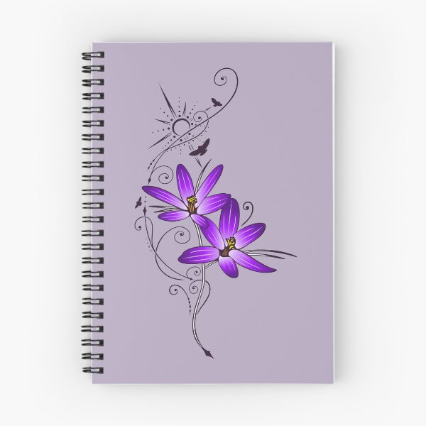 Item preview, Purple crocuses – Mystical spring design designed and sold by Christine Krahl.
