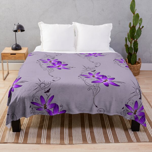 Item preview, Purple crocuses – Mystical spring design designed and sold by Christine Krahl.