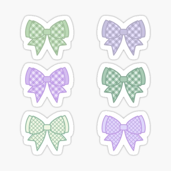 Pale Winter Ribbon Bows Digital Stickers Graphic by sara_sb2000 · Creative  Fabrica