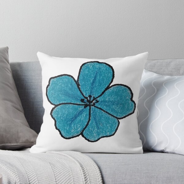 Item preview, Flor azul designed and sold by Infinitysplash.