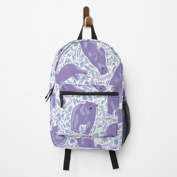 Aperçu de l'œuvre Ours polaire arctique - violet créée et vendue par Flyingwall.