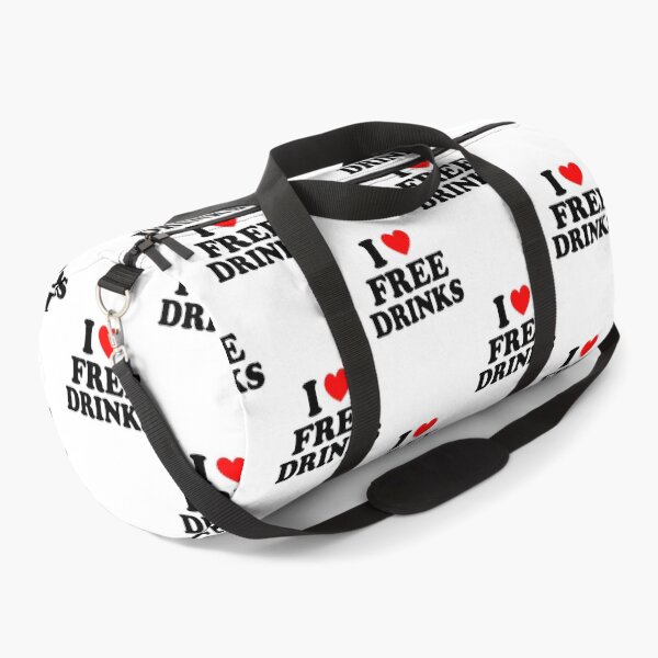 Item preview, I Heart Free Drinks I Love Free Drinks  designed and sold by Tema EL.