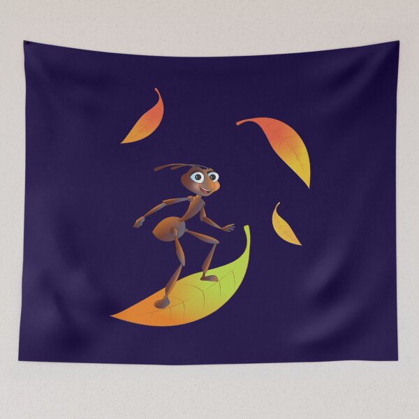 Item preview, Fall Leaves and Happy Ant designed and sold by Kabira77.