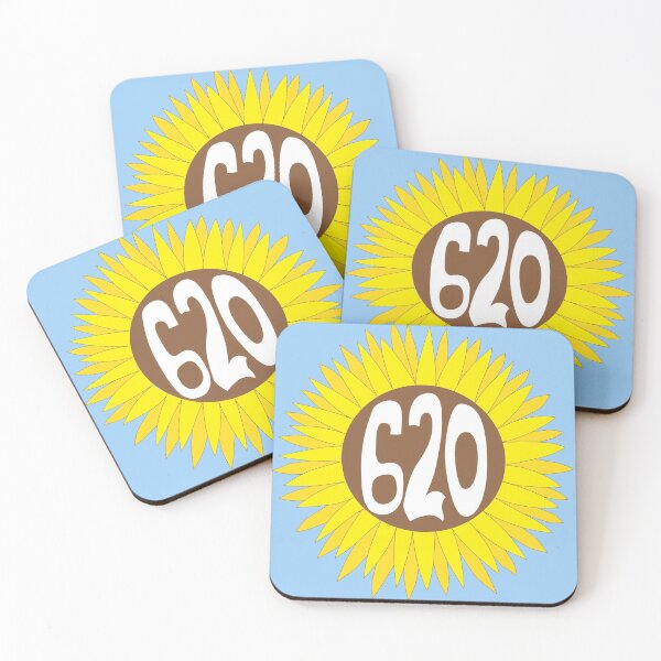 Item preview, Hand Drawn Kansas Sunflower 620 Area Code designed and sold by itsrturn.