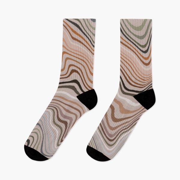 Item preview, Fall palette colors waves  designed and sold by JaneVirak.