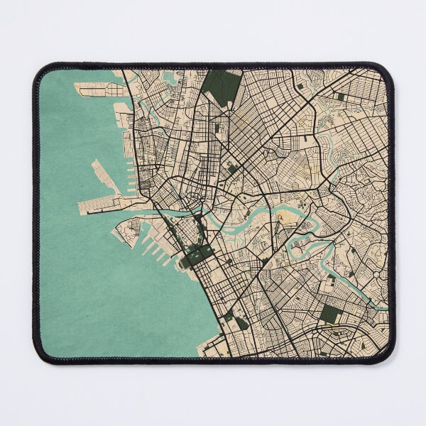Item preview, Manila City Map of the Philippines - Vintage designed and sold by deMAP.