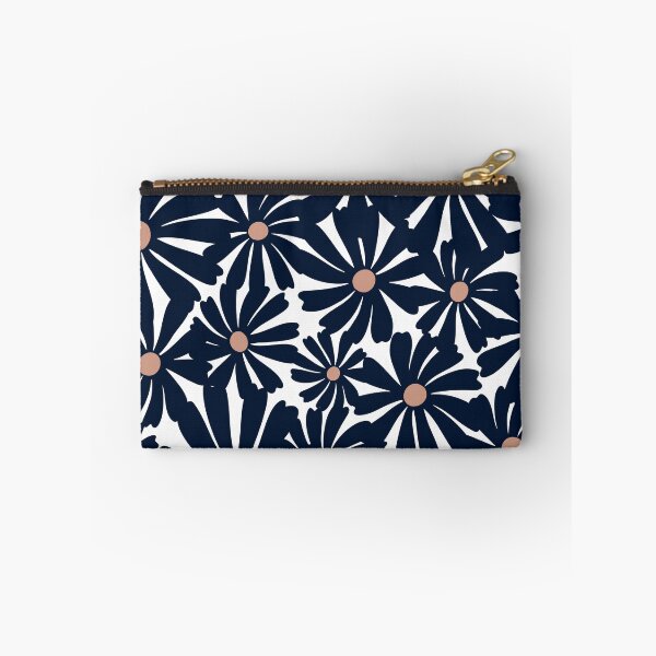 Item preview,  Mod Navy Blue Flowers designed and sold by meggydesigns.
