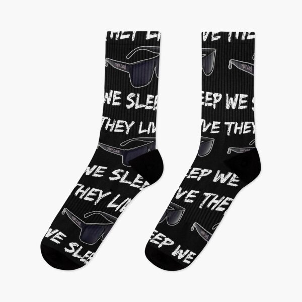 Item preview, They Live We Sleep Movie Glasses 2 distressed  designed and sold by KingsManKind.