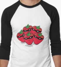 The Strawberry Thieves band logo large Men's Baseball ¾ T-Shirt