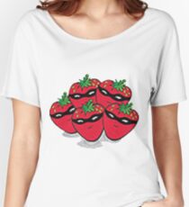 The Strawberry Thieves band logo large Women's Relaxed Fit T-Shirt