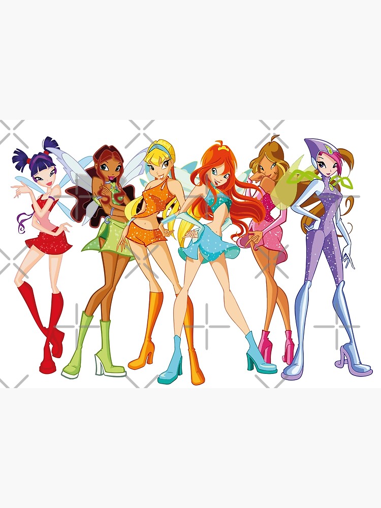 Winx Club Believix Fairies Girls Together Poster For Sale By Quotesforus Redbubble