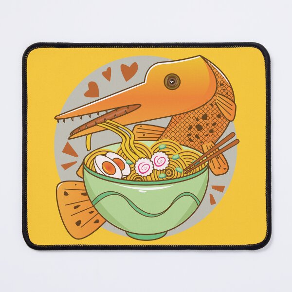 Item preview, Alligator gar eating noodles, garfish, alligator gar fish, cute animals, river monster fish, giant, alligator, bowfin  designed and sold by SGS-.