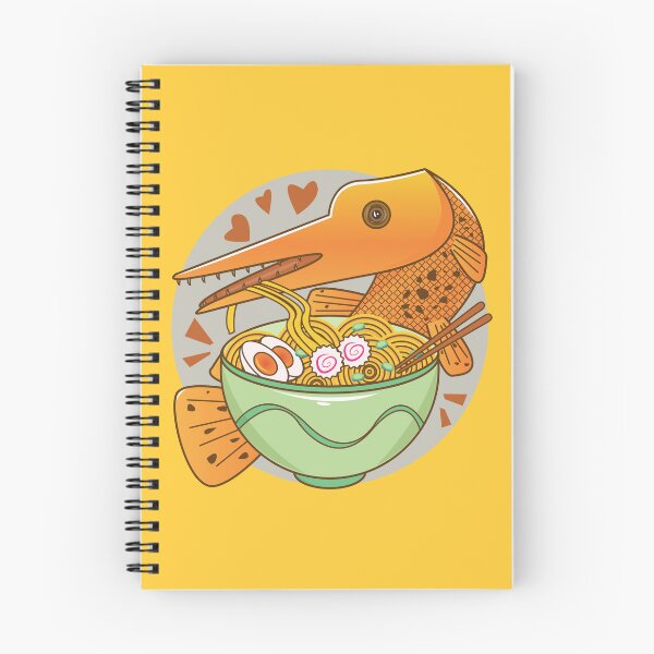 Item preview, Alligator gar eating noodles, garfish, alligator gar fish, cute animals, river monster fish, giant, alligator, bowfin  designed and sold by SGS-.