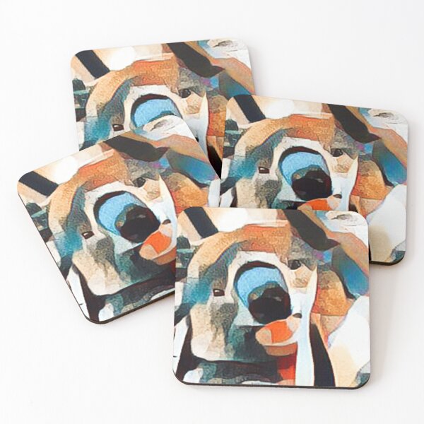 Item preview, Koala Portrait Abstract Painting Art Design designed and sold by WildMuse44.