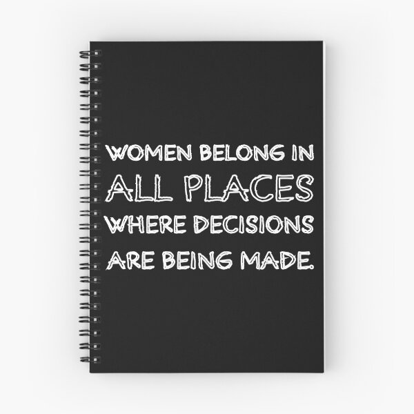 Item preview, Women Belong In All Place Where Decisions Are Being Made Fitted designed and sold by Glorious Articles.