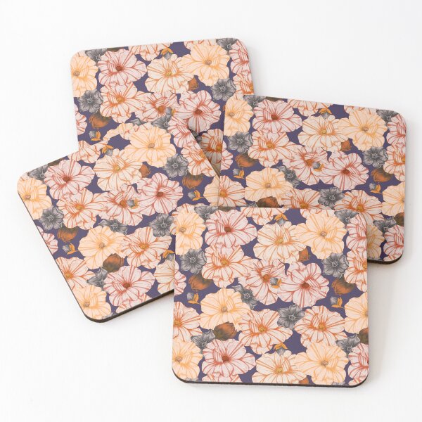 Item preview, Botanical Flower Pattern designed and sold by MadameHiro.