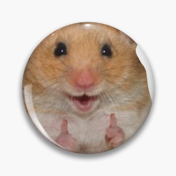 Item preview, hamster thumbs up designed and sold by teaisfantastic.