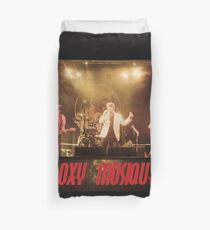 Roxy Musique, a Roxy Music tribute band Duvet Cover