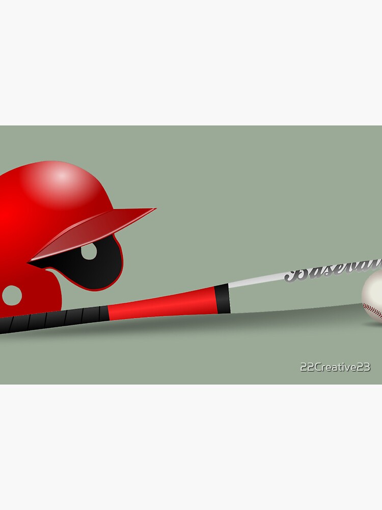 Baseball fan Art Board Print for Sale by 22Creative23