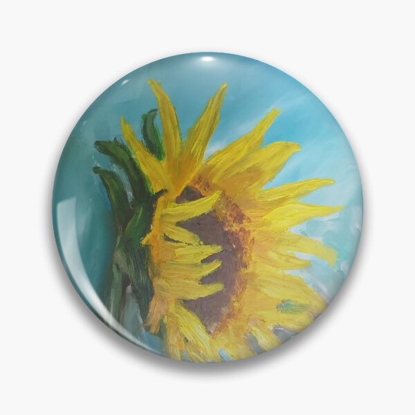 Item preview, Sunflower and bee designed and sold by EmmEart.
