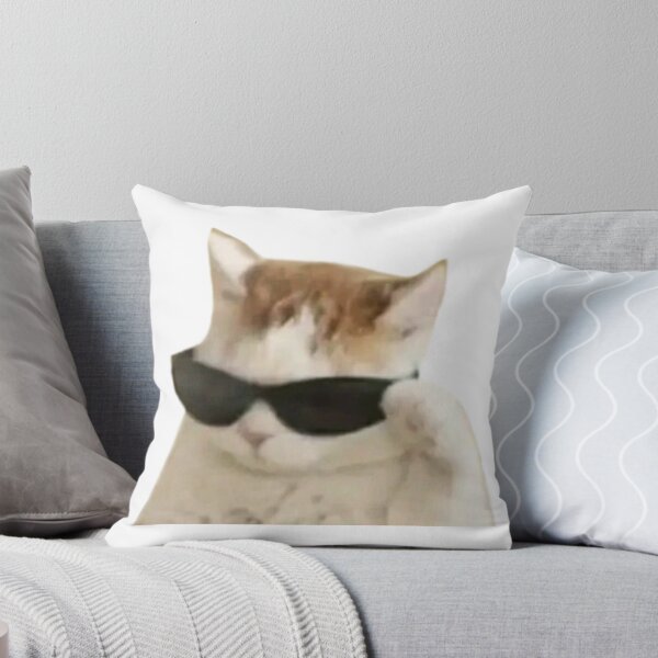 Item preview, kitty with sunglasses  designed and sold by teaisfantastic.