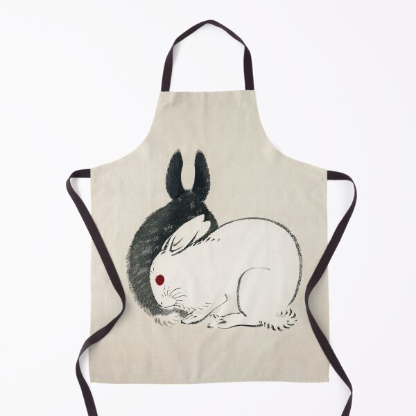 Item preview, Black and White Rabbits, Kōno Bairei, 1844 Japanese Anime designed and sold by gani-75.