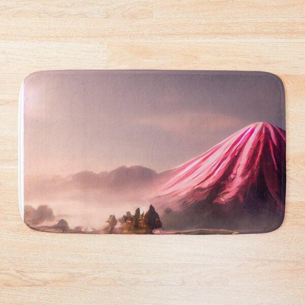 Item preview, Mountain reflected in a body of water, the rose colored evening designed and sold by endage.
