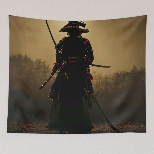 Item preview, Samurai Warrior Alone designed and sold by kochoarts.