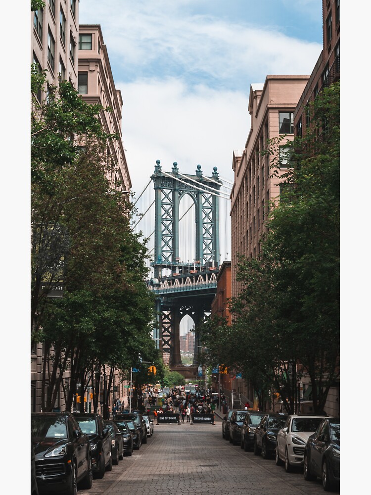"DUMBO Brooklyn Photogenic Street" Sticker for Sale by JoysGarden