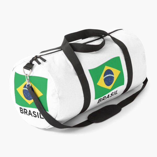 Item preview, Bandeira do Brasil Wave With Text (On White) designed and sold by STUDIO-72.
