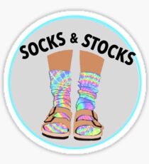 Pegatina Birkenstocks Tie Dye Calcetines y calcetines